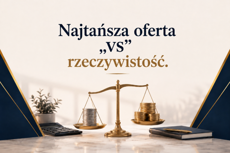 Najtańsza oferta nie zawsze jest najtańsza