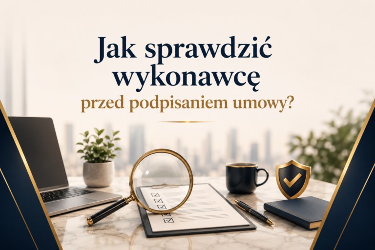 Jak sprawdzić wykonawcę?