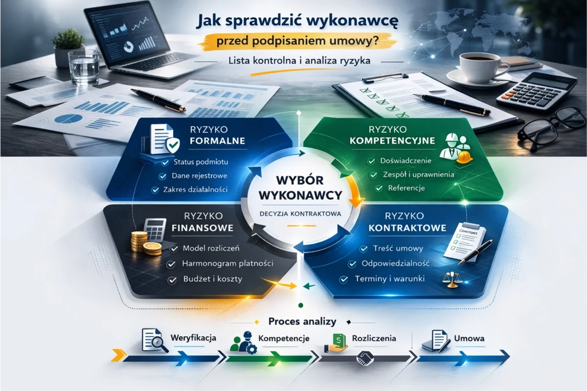 Jak sprawdzić wykonawcę przed podpisaniem umowy?