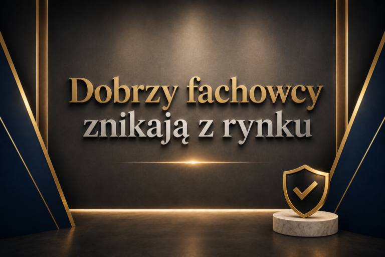 gdzie podziali się dobrzy fachowcy?